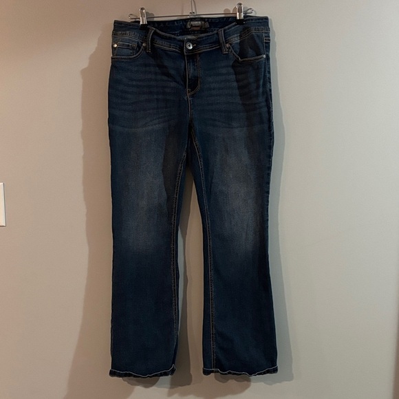 torrid Denim - torrid Dark Blue Bootcut Jeans with Subtle Fading